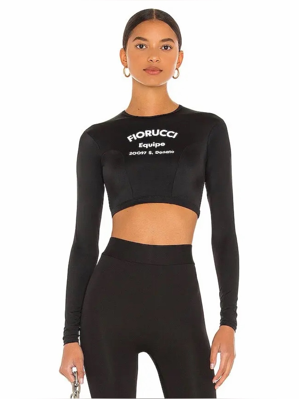 FIORUCCI Equipe Scuba Top in Black